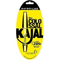Maybelline New York Colossal Kajal, Black, 0.35g