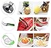 Habikoo Fruit Slicer Peeler, Avocado Knife Watermelon Banana Apple Slicer, Pineapple Strawberry Corer, Orange Lemon Peeler Kiwi Cantaloupe Pawpaw Peeler Melon Baller, Kitchen Fruit Tools Set 9 Pack