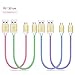 OKRAY 10 Pack 1ft Short Mini High Speed Micro USB Cable USB 2.0 A Male to Micro B Sync and Charge Cables Cord Charger Compatible for Android, Samsung, LG, HTC, Motorola, Sony and More