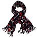 I Love NY Souvenir Soft Unisex Fashion Scarf Warm Winter Scarves with Fringe