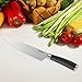 NEXGADGET 8 Inch Chef Knife Professional Chef’s Knives Japanese Carbon Stainless Steel kitchen Knife, Razor Sharp, Comfortable Pakka Wood Handle, Gift Box
