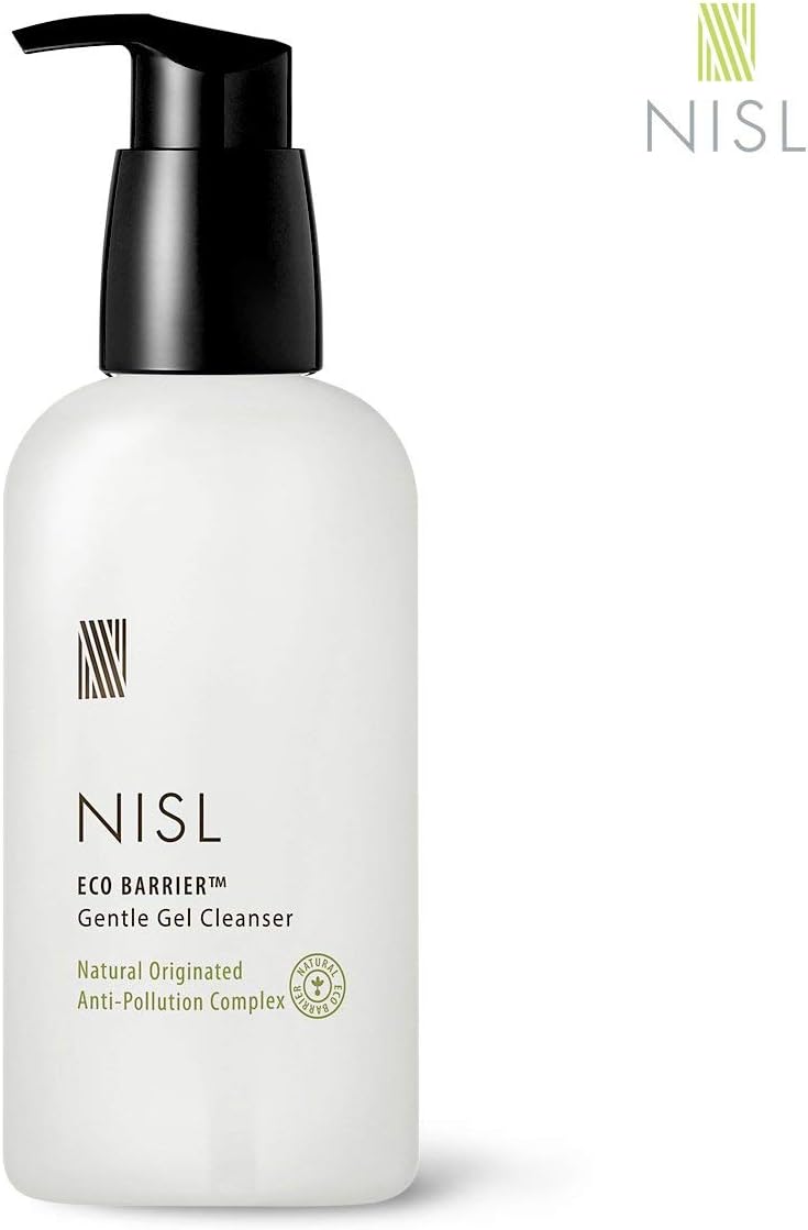 NISL Eco Barrier Gentle Gel Cleanser - Daily Natural Facial Care for Anti-pollution, 250ML