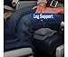 Tri-Pil-Lo, Inflatable Lumbar Support Pillow & Foot Rest for Travel Comfort