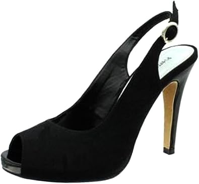 black suede slingback pumps