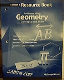 Geometry: Concepts and Skills: Resource Book Chapter 1