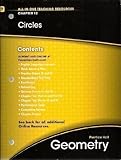 Circles, Chapter 12, Geometry, All-in-One Teaching Resources