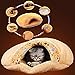 MiLuck Pet Cat Bed Cat Sleeping Bag Soft Warm Windproof Waterproof Pet Bed House for Dog Cat Kitten Indoor Outdoor(S-Brown)