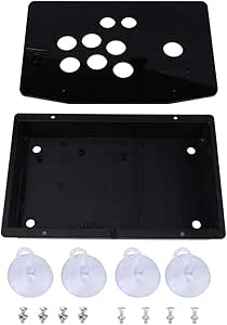 Hilitand Acrylic Panel y Case DIY Set Kits Replacement for Arcade Game Black