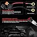 Kawell LED Wiring Harness Include Switch Kit Support 300W LED Light Bar Wiring Harness and On Off Waterproof Switch 1 Lead 9 Feet