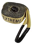 OFF-ROAD EXTREME TOW STRAP TOWING ROPE FOR RECOVERY (yellow)
