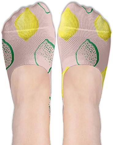 Lemon Fashion No Show Socks Cotton Socks For Women