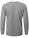 Style by William SBW Men's Solid Basic Crew Neck Thermal Long Sleeve T-Shirt