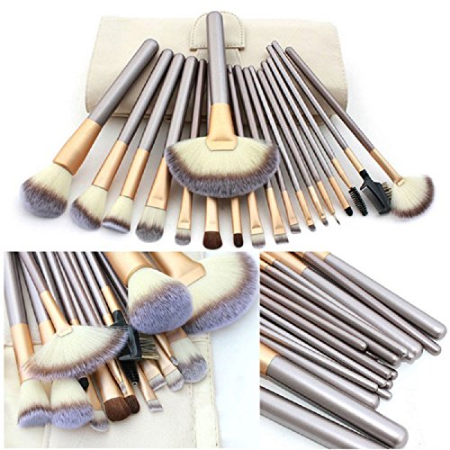 Makeup Brush Set, 18 Pieces Makeup Brushes Professional Face Eyeliner Blush Contour Foundation Cosmetic Brushes for Powder Liquid Cream Makeup Brush Set, 18 Pieces Makeup Brushes Professional Face Eyeliner Blush Contour Foundation Cosmetic Brushes for Powder Liquid Cream