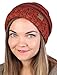 Funky Junque Oversized Slouchy Beanie - Fire Rust