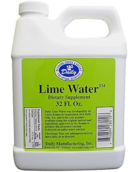 Amazon Com Lime Water By Daily Manufacturing 32 Oz Health Personal Care