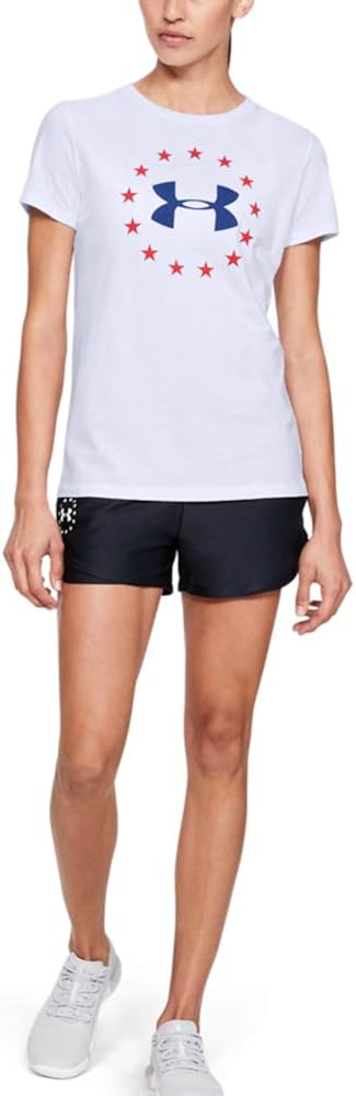 Under Armour Women's Freedom Logo T-Shirt: Clothing