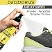 All Natural Tea Tree Oil & Citrus Shoe Deodorizer| Shoe Spray Eliminates Odor Causing Germs Leaving You Fresh| Shoe Spray Deodorizer Made in USA| Foot Spray for All Shoe Types| Foot Deodorant Spray