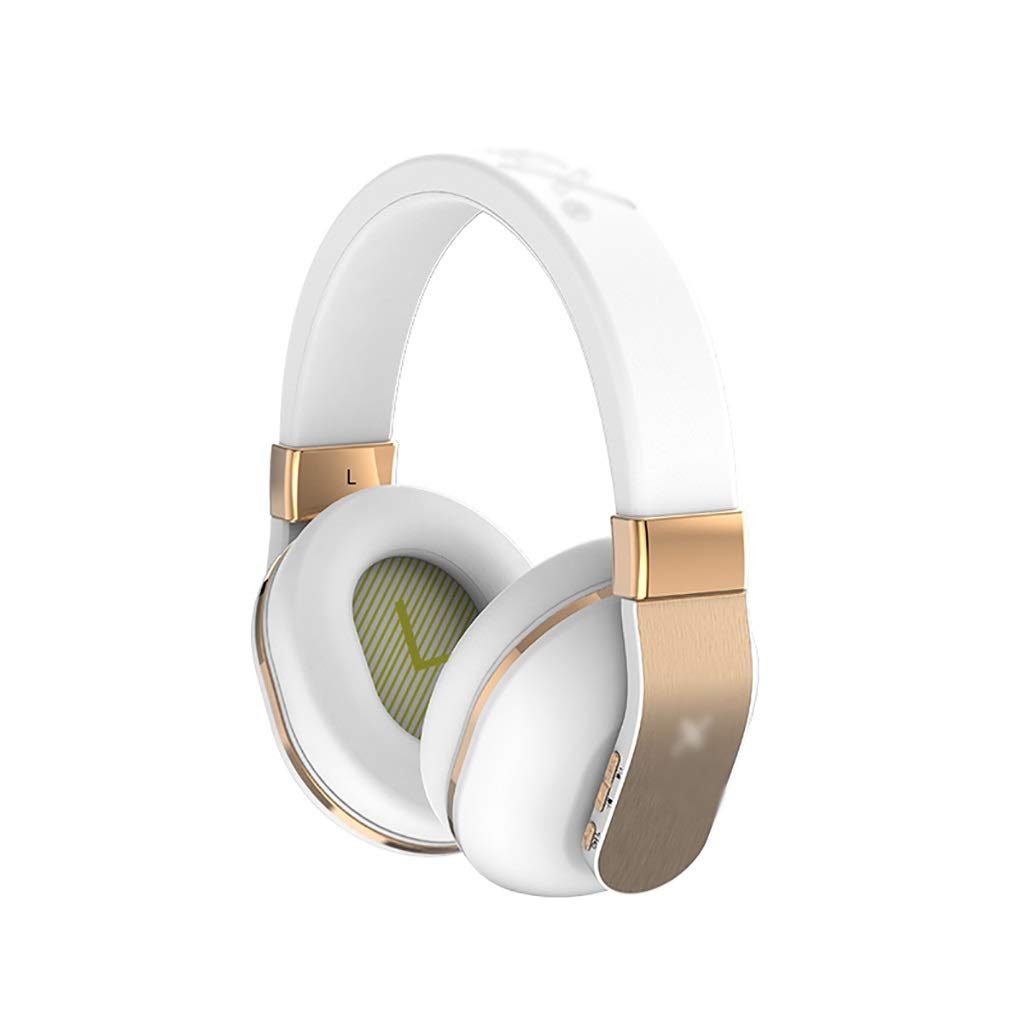 ZZL Bluetooth Over Ear Headphones 8D Stereo Sound Headphones 48 Hours Playtime with Mic Comfortable 