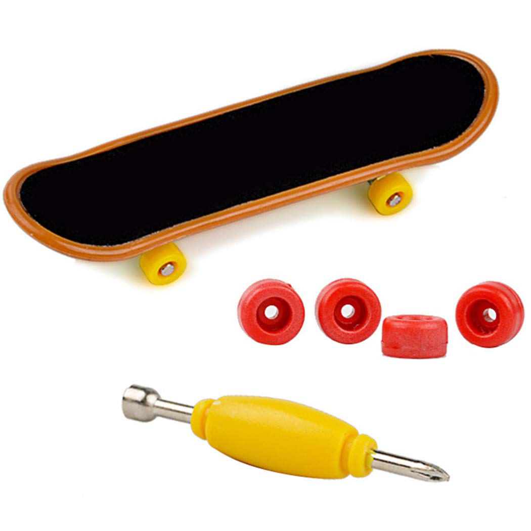 Dorakitten Finger Skateboard Set Silicone Mini Skateboard Tool Finger