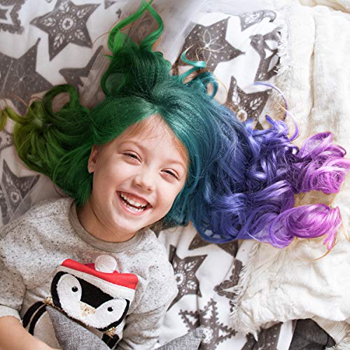 Hair Chalk, 10 Colors Hair Chalk Pens Non-toxic Washable Hair Dye Chalk Set For Kids And Teen- Best Birthday Christmas Halloween New Year Gifts for Girls Boys - Thumbnail 4