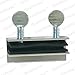 Qualihome Aluminum Double Thumb Screw Turn Patio Sliding Door and Window Lock, 2 Pack
