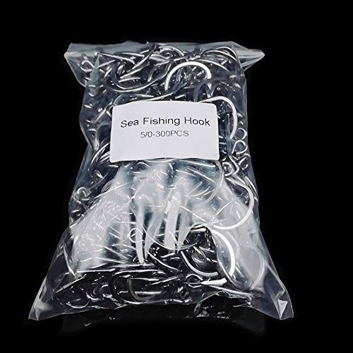 JUJIANFU WJW-YG, Kreis-Haken Jig Heads Edelstahl Angelhaken Live Bait Angelhaken Süßwasser Salzwasser Sea Fishing… – Bild 6