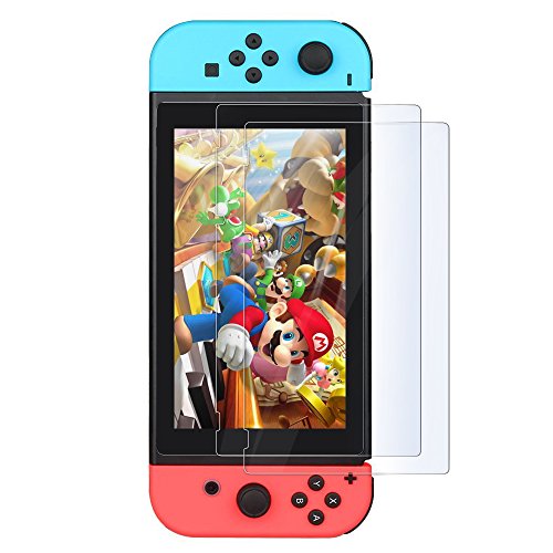 Nintendo switch screen protector,decade 0.2mm tempered glass scre…