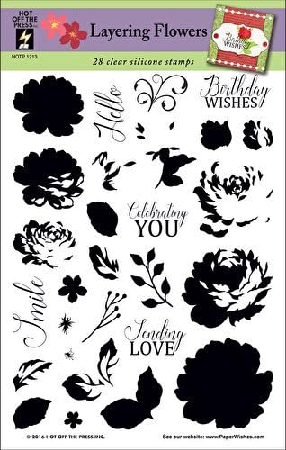 Hot Off The Press - Layering Flowers Stamp Set