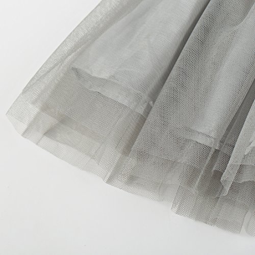Cellicigal Baby Girl Toddler Outfits One Piece Sets Letter Printed Lovely Cat Summer Sleeveless Tutu Dresses (3T-4T, Grey)