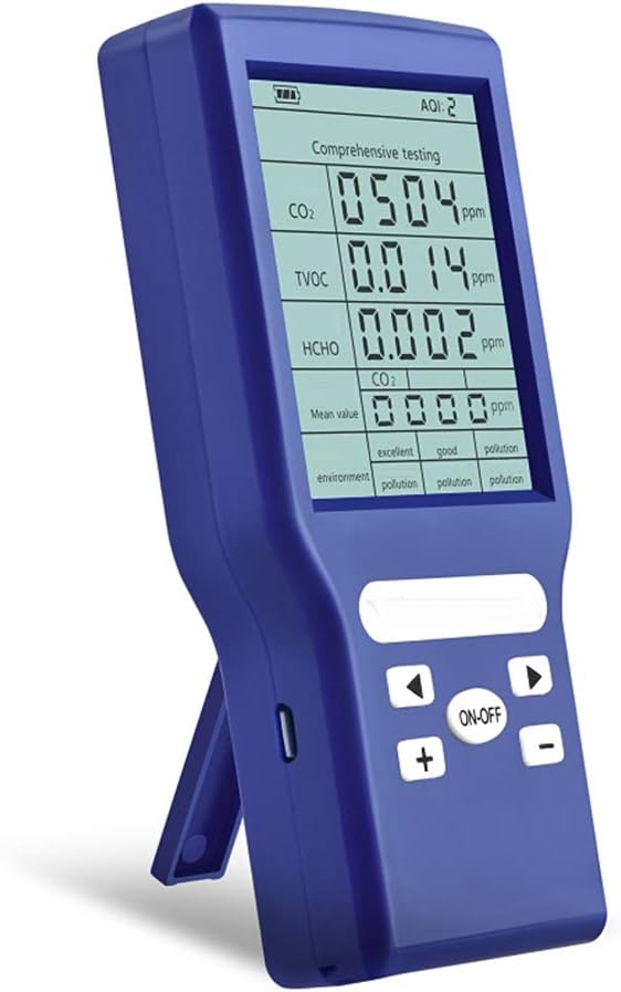 rilevatore di anidride carbonica per la casa