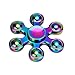 YGJ Rainbow Fidget Spinners Toy Ultra Durable Stainless Steel Bearing High Speed 2-5 Min Spins Metal Material Hand spinner EDC ADHD Focus Anxiety Stress Relief (Rainbow-Octopus)