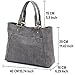 ZMSnow Laptop Bag for Women, Shoulder Bag with Comfortable Long Strap Fits Up to 15.6 Inch / Laptop / Macbook Black
