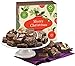 Fairytale Brownies Christmas Magic Morsel 24 Individually Wrapped Gourmet Chocolate Food Gift Basket - 1.5 Inch x 1.5 Inch Bite-Size Brownies - 24 Pieces - Item CC424