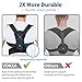 VOKKA Posture Corrector for Men and Women, Spine and Back Support, Providing Pain Relief for Neck, Back, Shoulders, Adjustable and Breathable Back Brace Improves Posture and Provides Back Support M