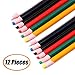EVNEED Sewing Marking Pencil, Sewing Pencil for Fabric Tailor's Marking and Tracing Tools,6 Colors (Pack of 12)