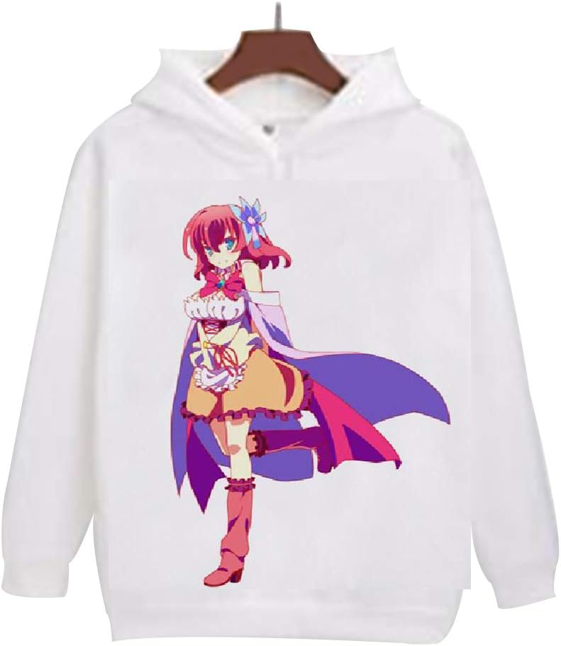 QIAOTT No Game No Life Anime Pullover,3D Print Fleece Cosplay Hoodies Sweatshirt for Anime Fans