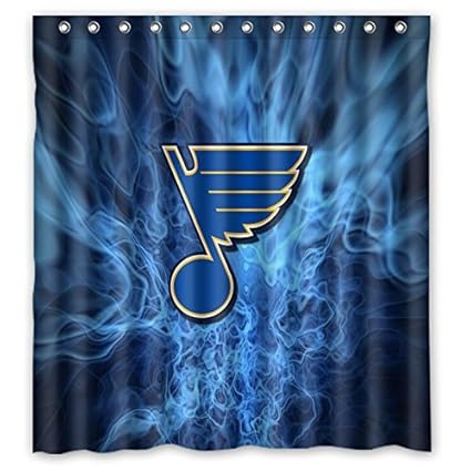 60 X72 Inches St Louis Blues Shower Curtain For Bathroom Amazon