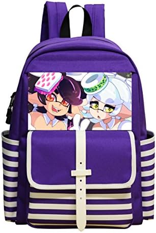 Splatoon Stay Fresh Student Backpack Super Bookbag Break Boys&amp;girls SchoolBag
