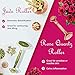 Chic Radiance 3-in-1 Facial Roller and Gua Sha Kit – Jade and Rose Quartz Massager Stones – Best Massage Rollers – Anti-Aging Tools for Puffiness, Dark Circles, Wrinklesthumb 2