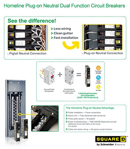 Square D Homeline 20 Amp Circuit Breaker - Image 3