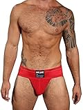 Safe-T-Gard Jock Strap Athletic Supporter - Red