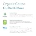 Naturepedic Organic Cotton Quilted Deluxe 2-Sided Mattress - Twin - 38