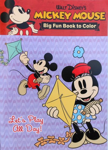 Disney Vintage Mickey Mouse and Minnie Mouse Coloring Book 