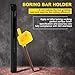 SNR0020R16 20mm × 200mm Internal Thread Turning Tool Holder + Insert 16IR AG60 + Wrench for Lathe Turning Working