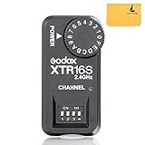Godox 16 Channels XTR-16S Remote 2.4G Wireless Power-control Flash Trigger Receiver for V860 Tt850 (XTR-16S)