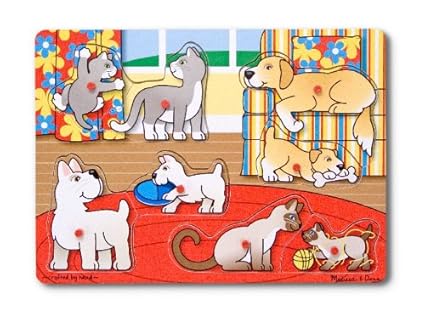 Pets Peg Puzzle