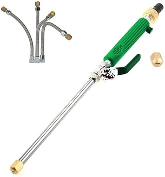 lanza de agua a presion