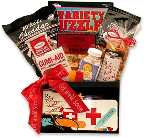 Get Well Gift Doctors Orders Box - Medium Gift Basket Feel Better Gift