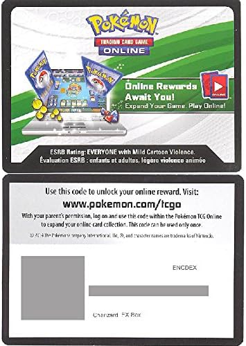 Amazon Com Pokemon Charizard Ex Box Tcgo Code Card Toys Games