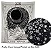 Volcanics Tarot Tapestry Wall Tapestry Hanging The Moon Tapestry The Star Tapestry Art Tapestry Bedding Medieval Europe Divination Tapestry Mysterious Night Tapestry for Home Decor (51